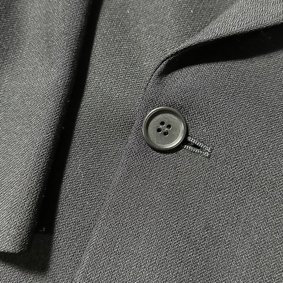 90s Giorgio Armani ウール ダブル テーラードジャケット 黒