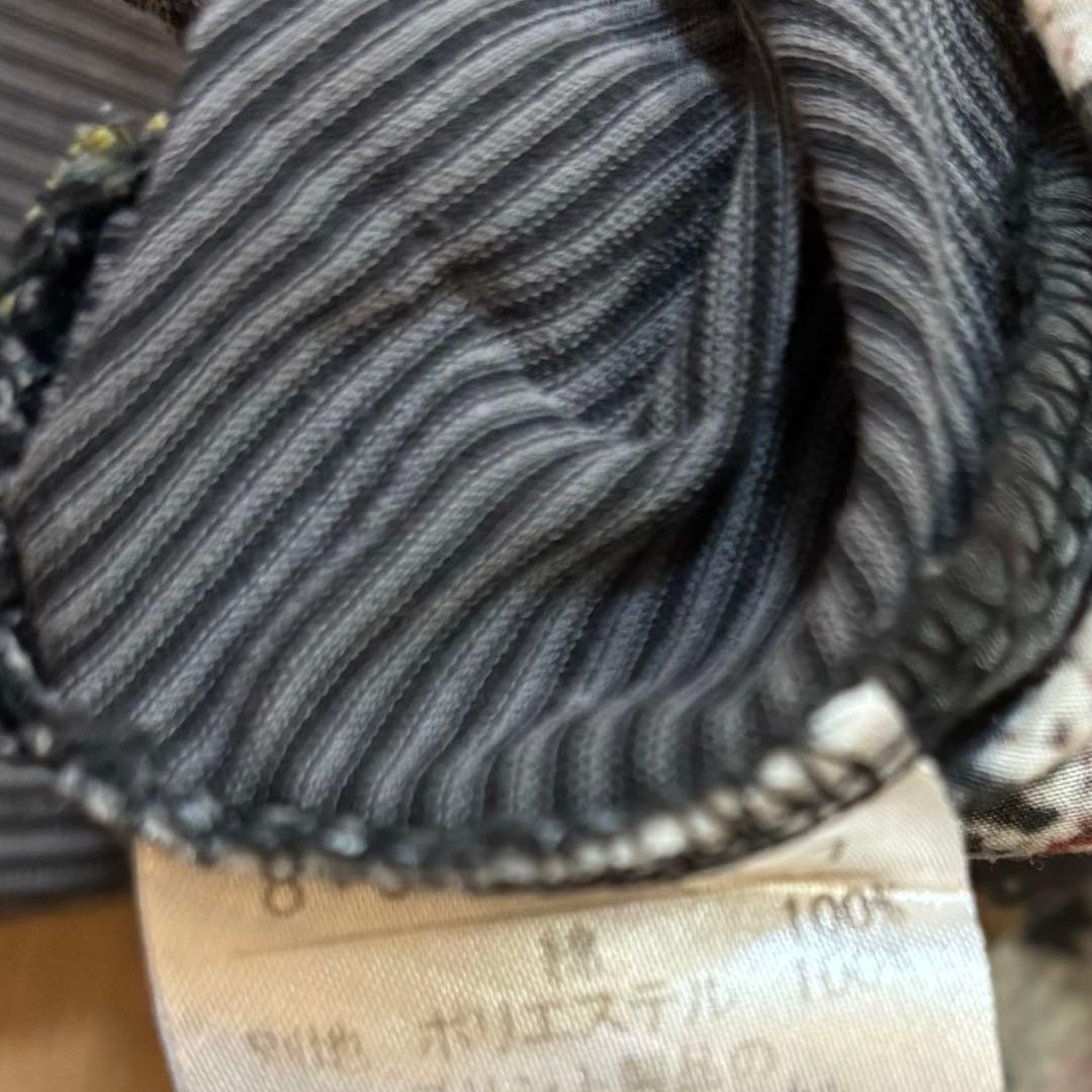 OLLEBOREBLA アルベロベロ　チュニック　再織り風柄プリント　ぶたさん