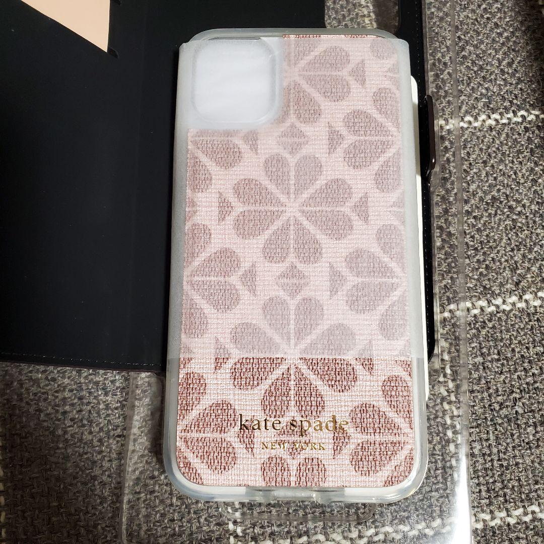 kate spade iPhone11 スペードフラワー マグネティックフォリオ