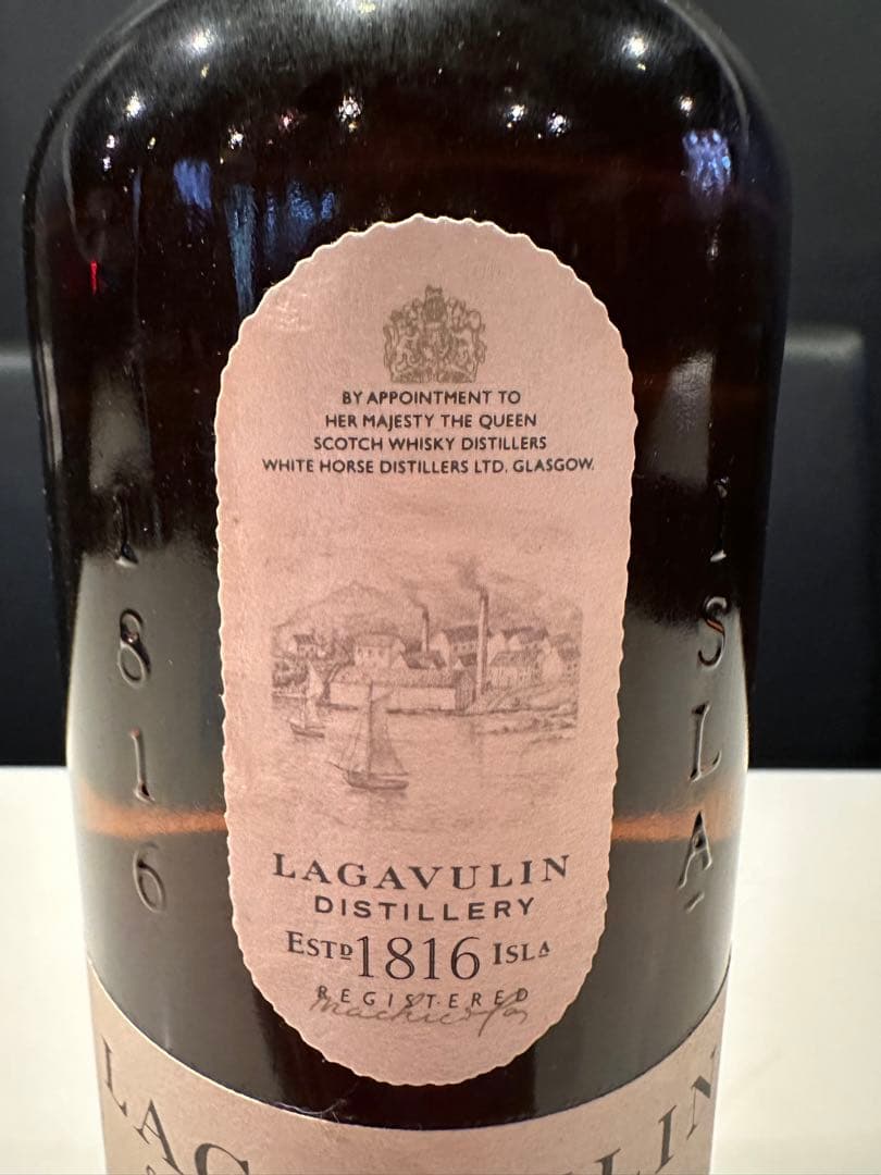 【未開封】旧ラガヴーリン16年　ホワイトホース　80年代 750ml正規品