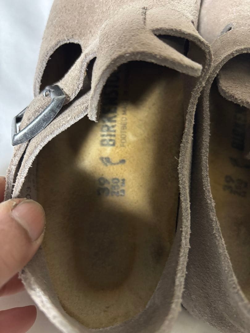 BIRKENSTOCK London 39 25センチ スウェード