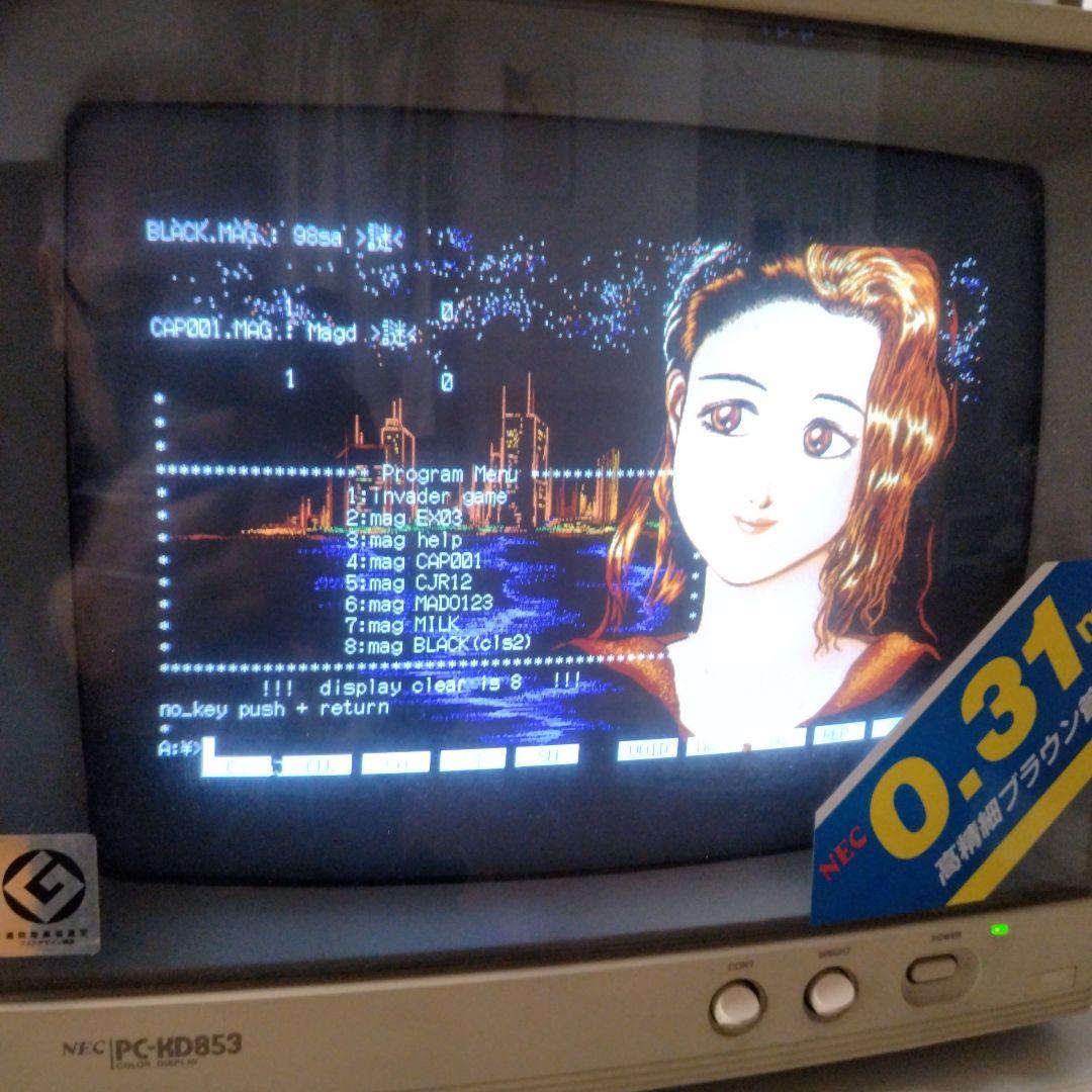 ■NEC PC-KD853 ブラウン管モニター 14インチ .31mm ジャンク