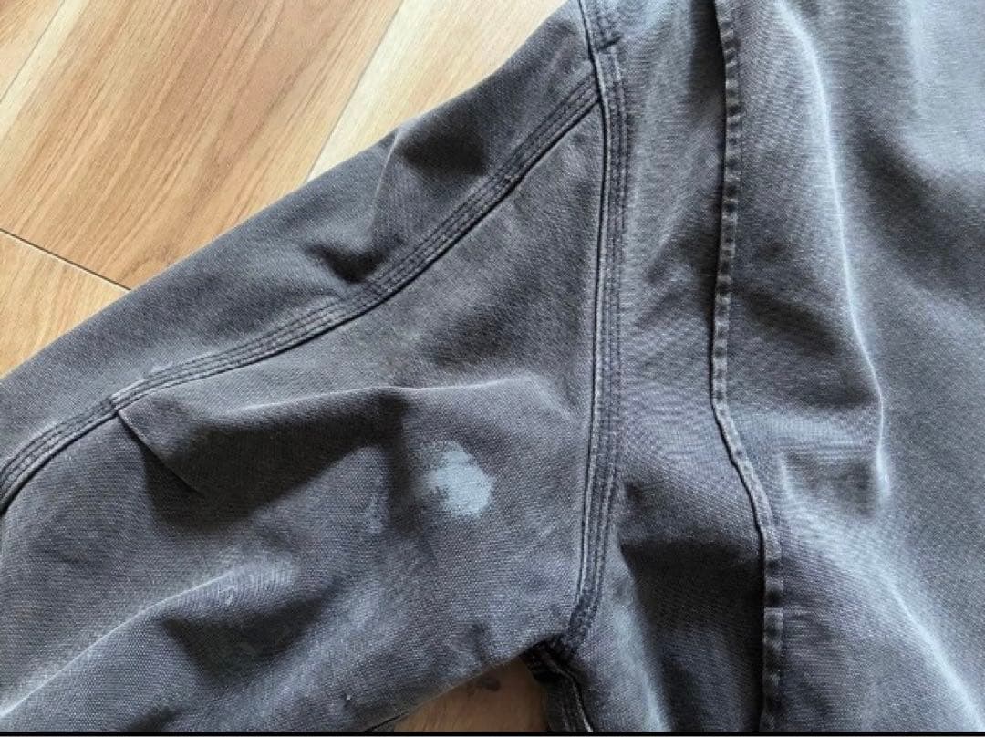 星タグ〜90's初期　USA製　Carharttトラディショナルコート　ブラック