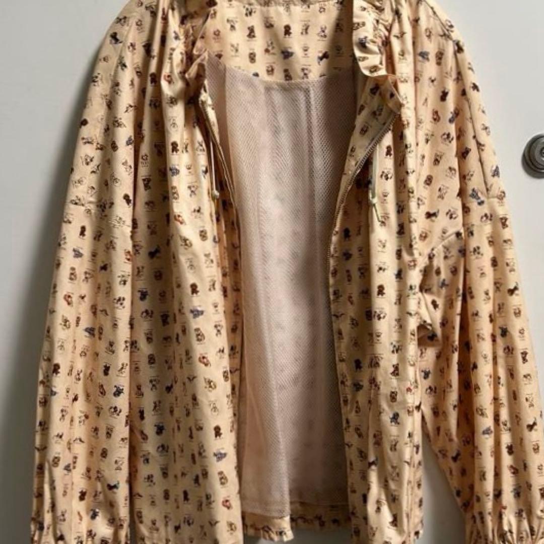 新品未使用　yukiemon しゃかしゃかブルゾン　子犬図鑑　3Lサイズ