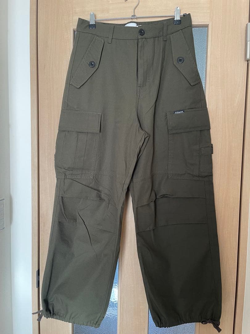 新品　coach レディースカーゴパンツ