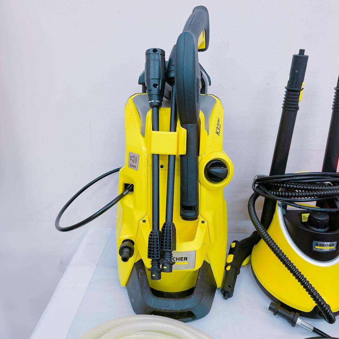 3FM56 KARCHER ケルヒャー 高圧洗浄機 セット K3 サイレント