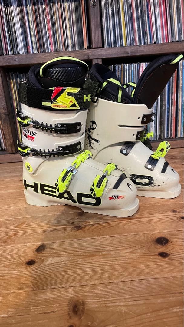 白クマ営業部長スキー板ブーツストックビンディングセット26cm27.5cm