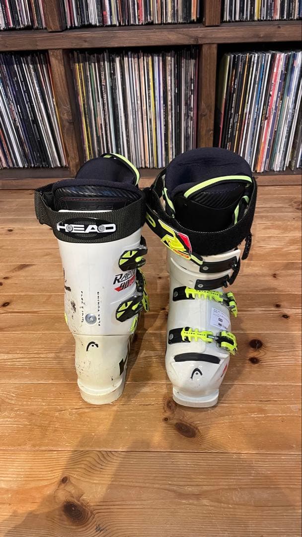 白クマ営業部長スキー板ブーツストックビンディングセット26cm27.5cm