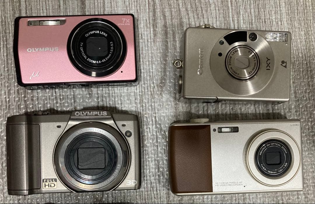 デジカメ15台まとめ売り　※動作未確認