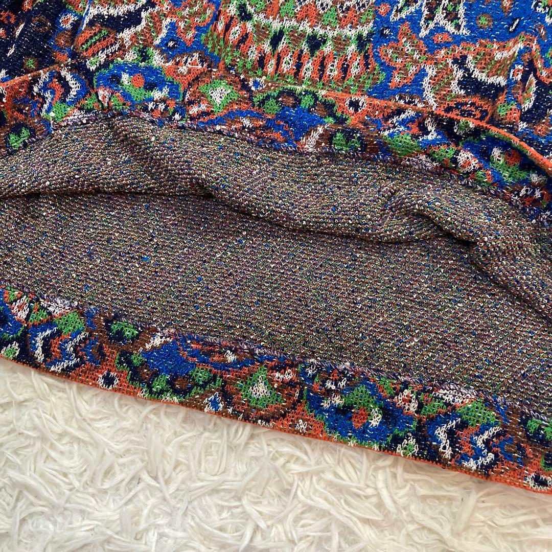 極美品✨ミッソーニ　ニット　チュニック　ワンピース オレンジタグ　イタリア製