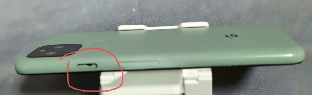 ジャンクGoogle Pixel 5 ソータセージ 8GB 128GB