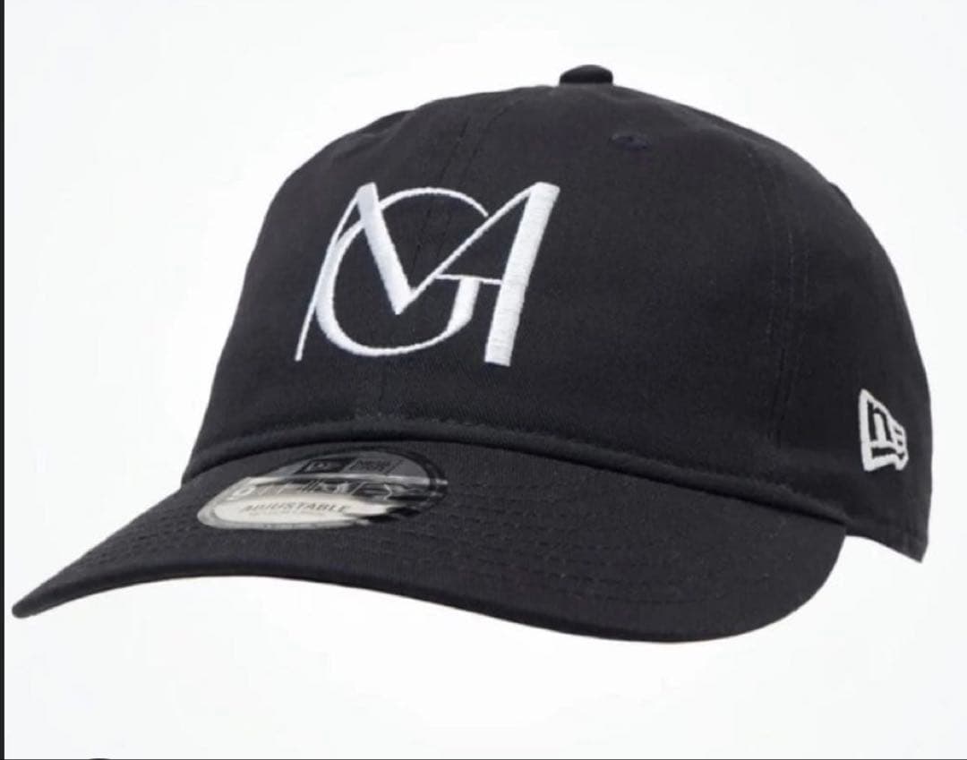 ミセス New Eraコラボ キャップ ネイビー 　ピン付き サイズフリー