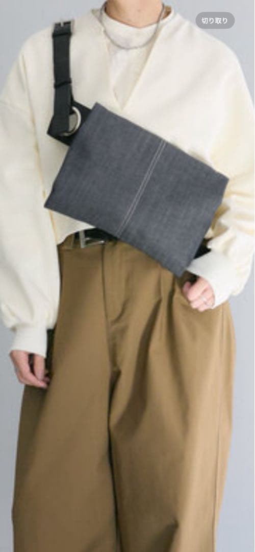 Kawa-Kawa カワカワ★ボディーバッグ★デニム