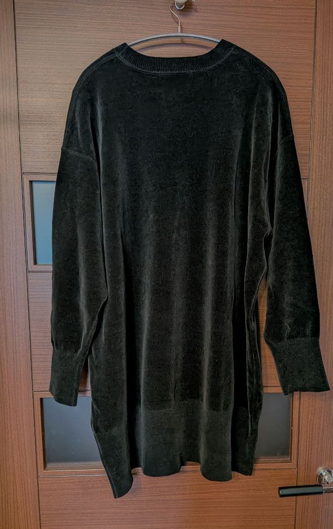 カレンソロジー 今季 ニットベロアチュニック　ブラック　未使用