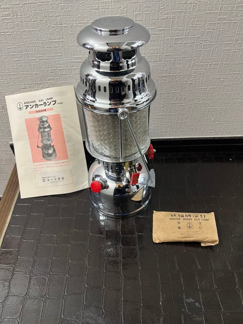 新品未使用‼️希少品‼️鐵锚牌汽灯 ANCHOR アンカーランプ №909 ランタン