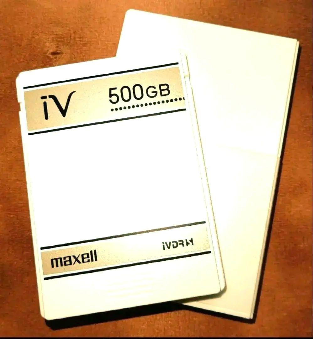 値下げ‼️日立マクセル ivdr 500GB HDD カセット【ケース付き】