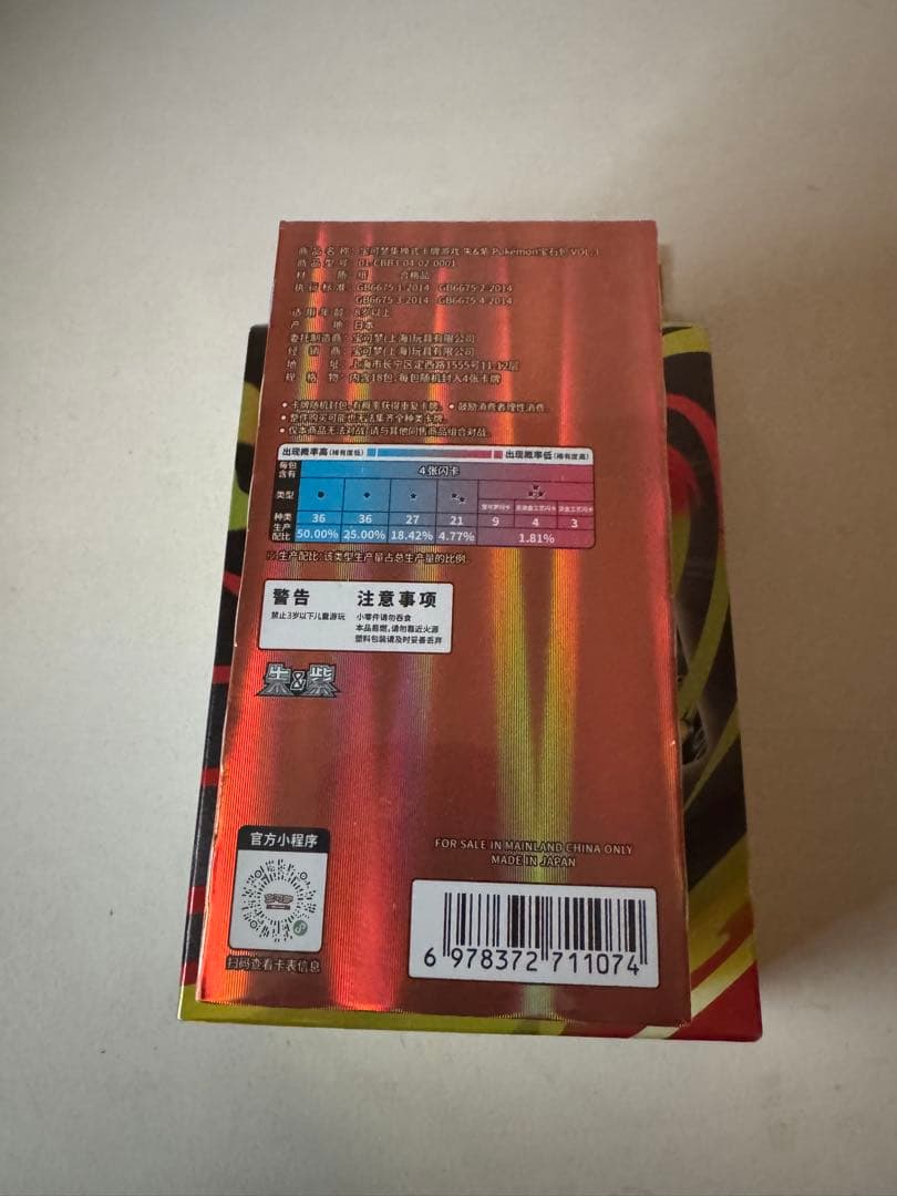 ポケモンカード　宝石包Vol.3 海外版　シュリンク付き 1BOX おまけ付き