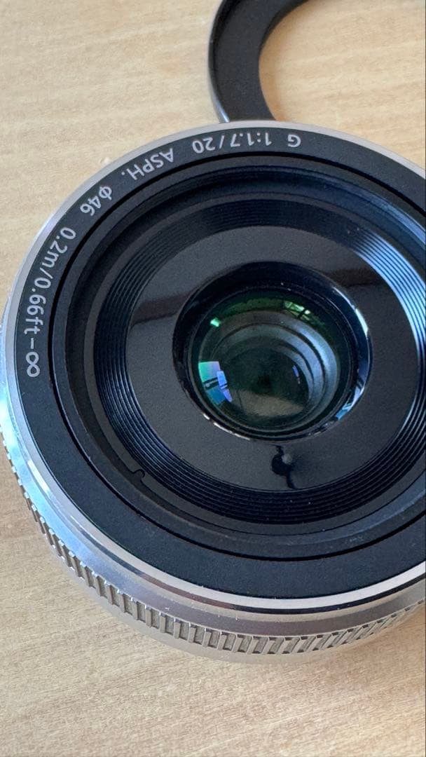 神レンズ！H-H020A Panasonic 20mm f1.7