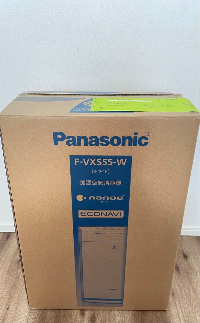 Panasonic 加湿空気清浄機　F-VXS55-W ホワイト