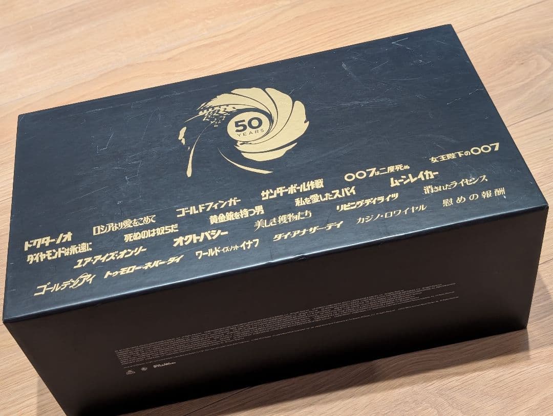 【中古】007シリーズ 50周年記念 第１期〜第４期　DVDボックスセット