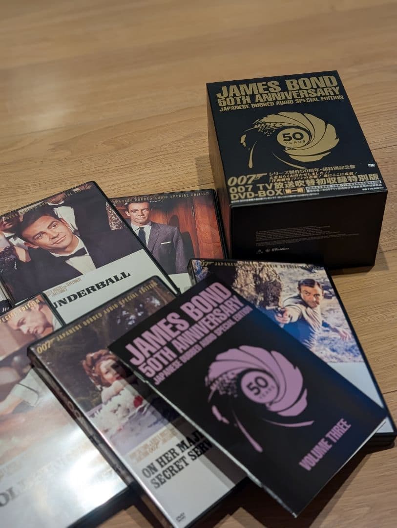 【中古】007シリーズ 50周年記念 第１期〜第４期　DVDボックスセット