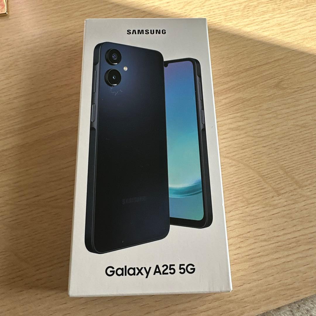 M*i様 Samsung Galaxy A25 5G 本体 ブラック 64GB