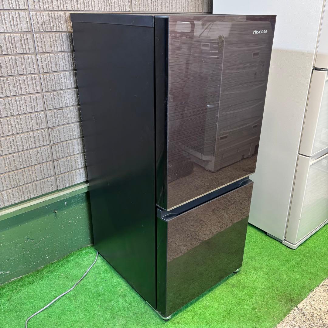 Hisense 135L 冷蔵庫 ガラストップ 一人暮らし【地域限定配送無料】