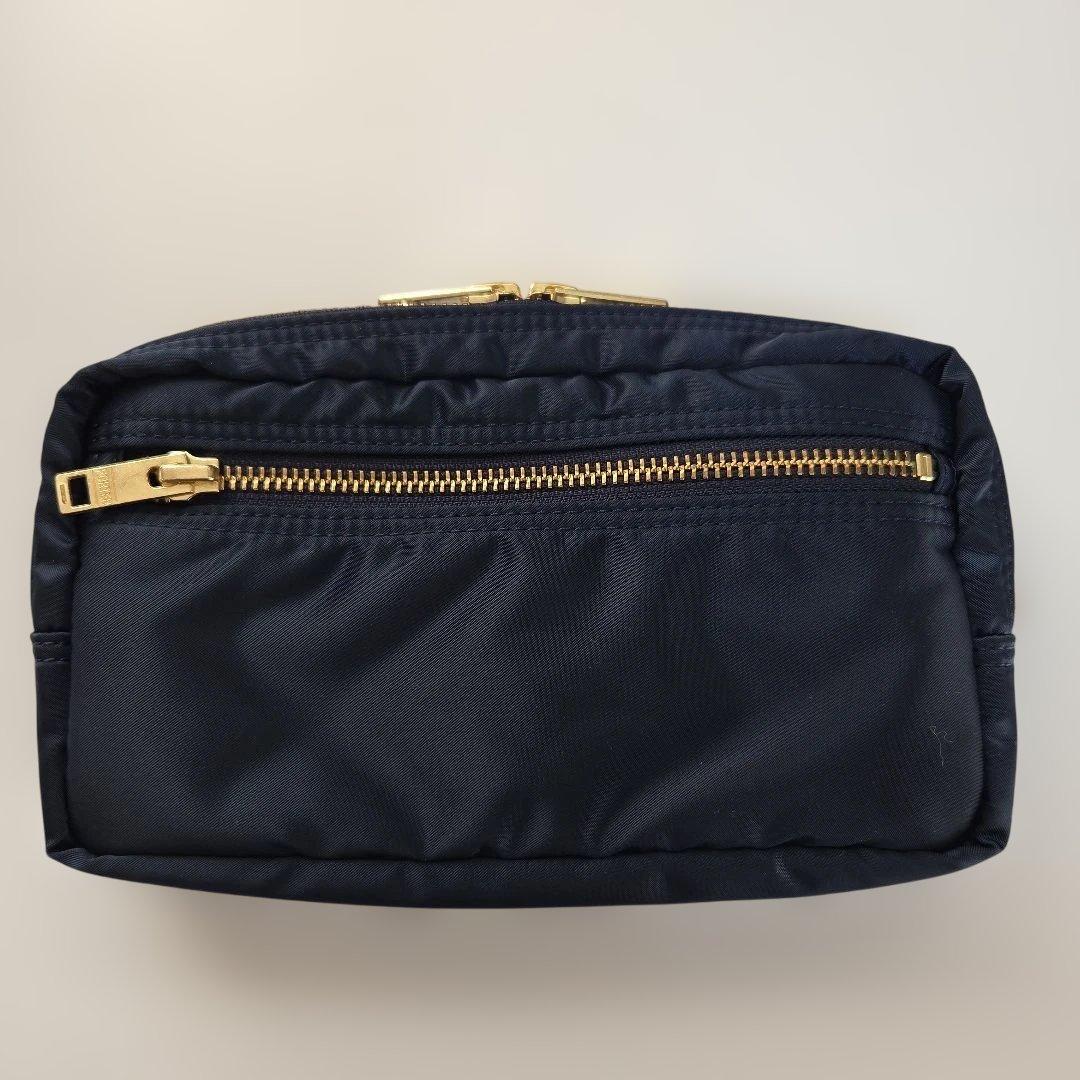 PORTER TANKER ポーター タンカー ポーチ アイアンブルー