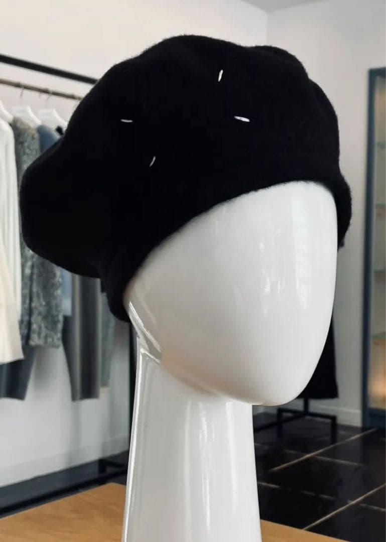 【Maison Margiela】ベレー帽（黒）