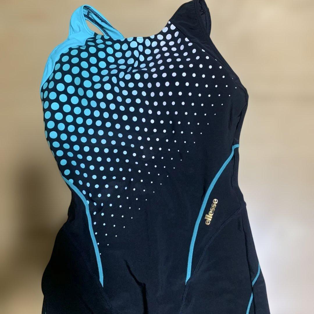 ellesse スポーツ用水着 ブラック/ブルー サイズは説明を見てください