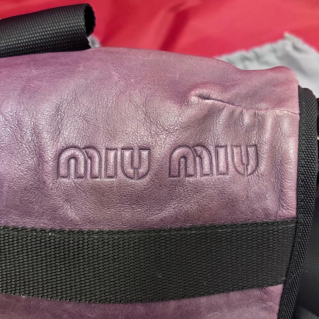 希少❗️miumiu☆アーカイブ！メッセンジャーバッグ・ショルダーバッグ2way！