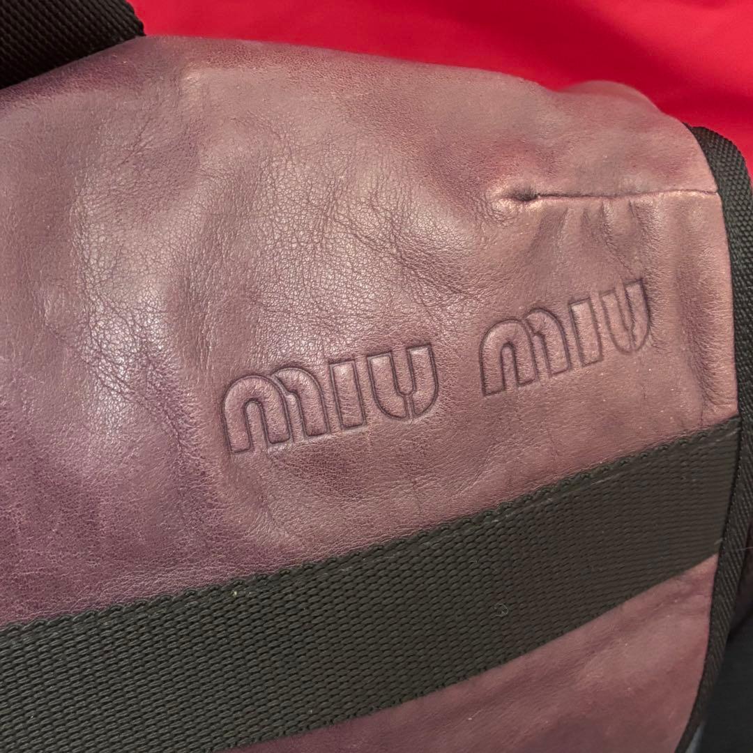 希少❗️miumiu☆アーカイブ！メッセンジャーバッグ・ショルダーバッグ2way！