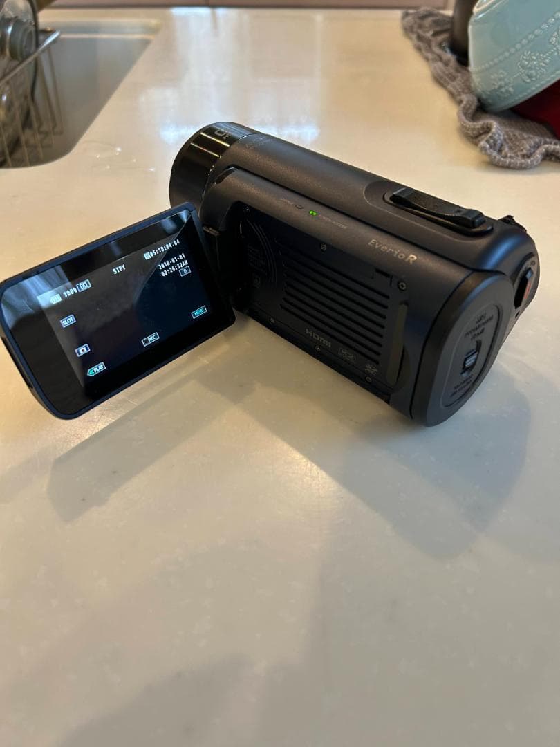 【美品】JVC EverioR 4Kビデオカメラ GZ-RY980-A