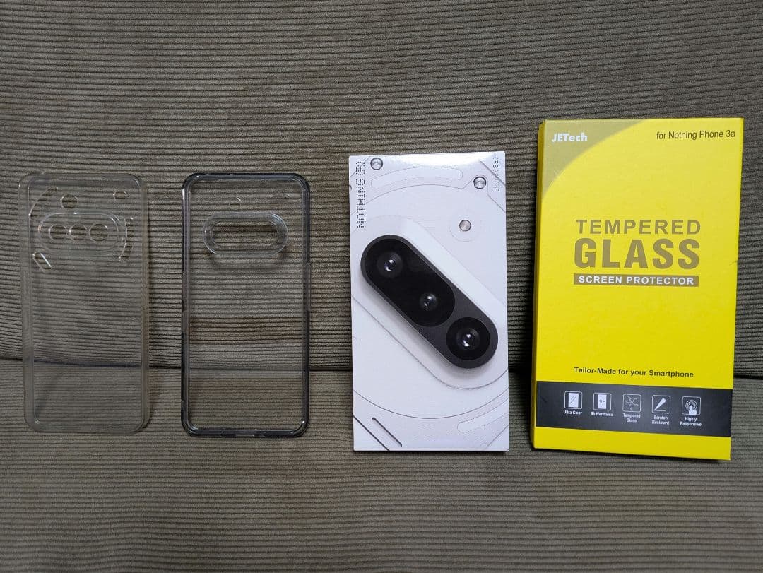 【美品】Nothing Phone(3a) 128GB ホワイト 箱あり