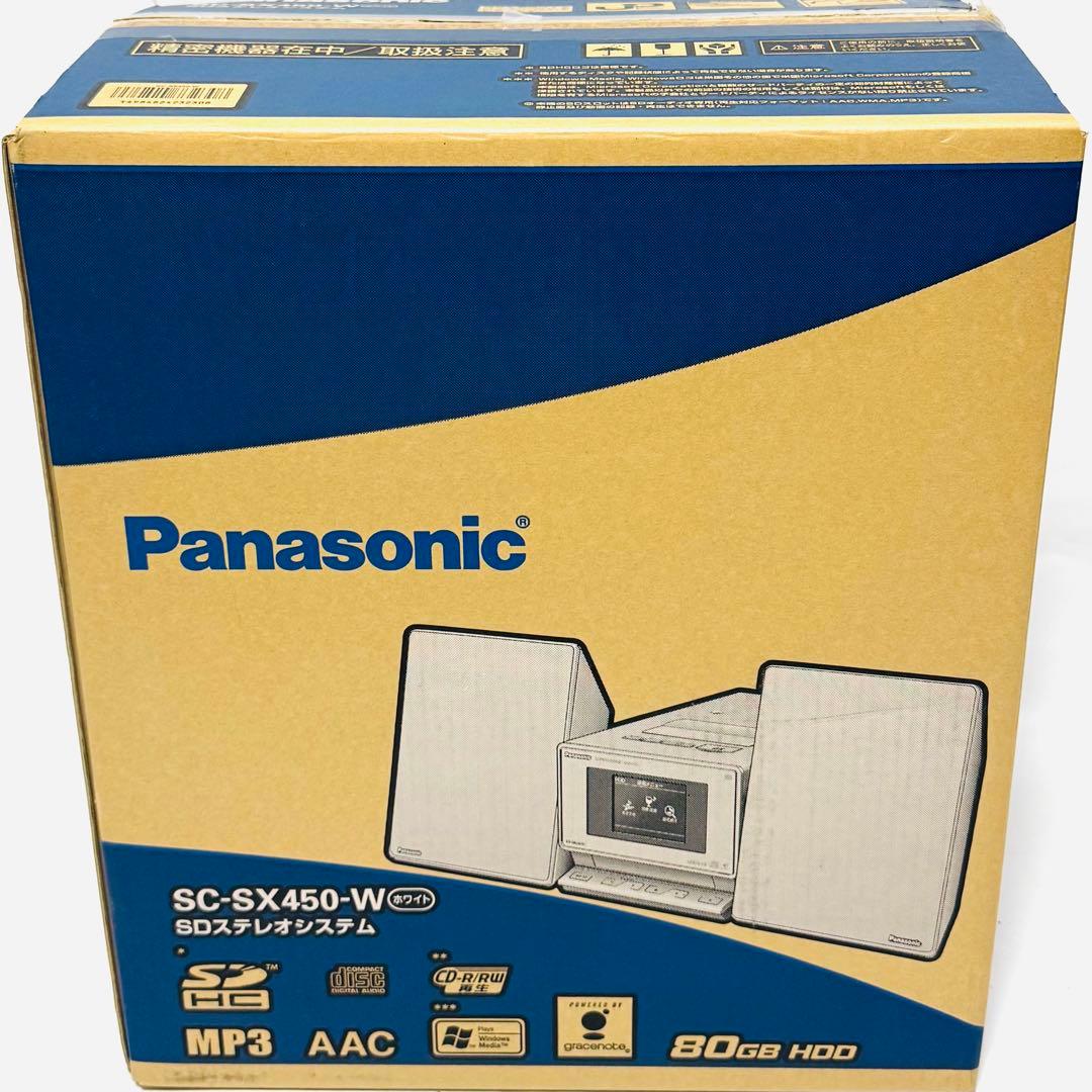 Panasonic SC-SX450 -W SDステレオシステム