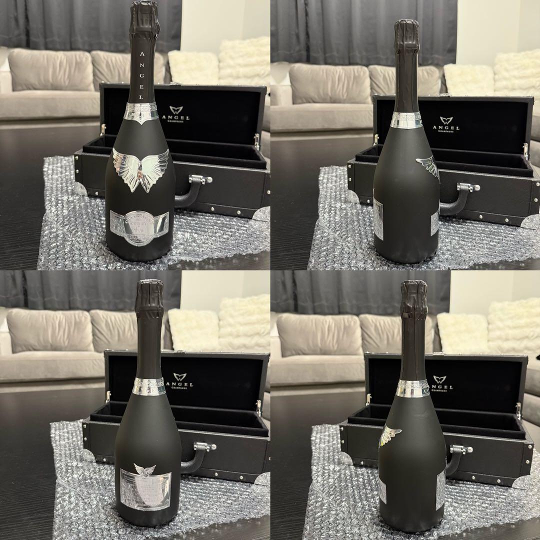 【未開栓】ANGEL エンジェル シャンパン ホワイト ブラック 箱ケース付き