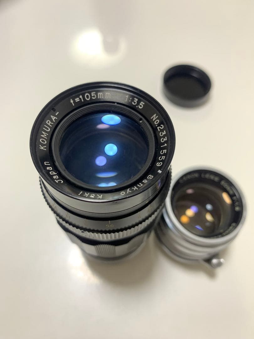 Canon II S改＋50mm f1.8 ＋105mm f3.5