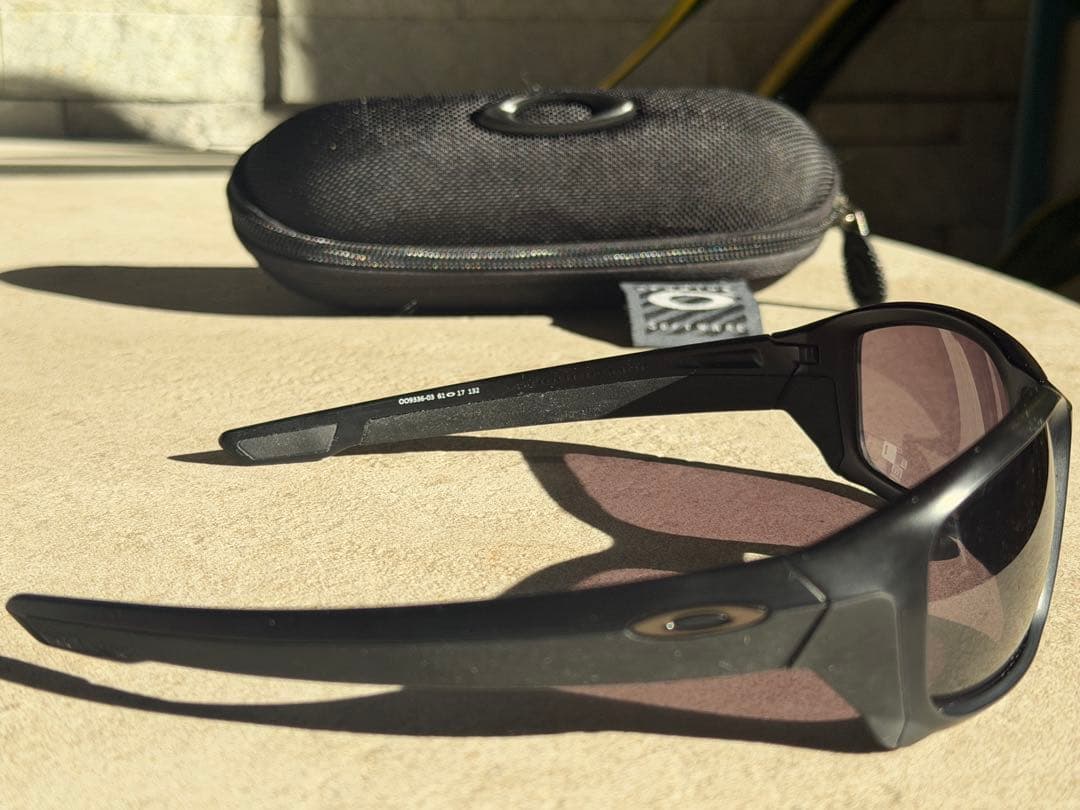 Oakley アジアンフィット マットブラック／ウォームグレー　※専用ケース無し