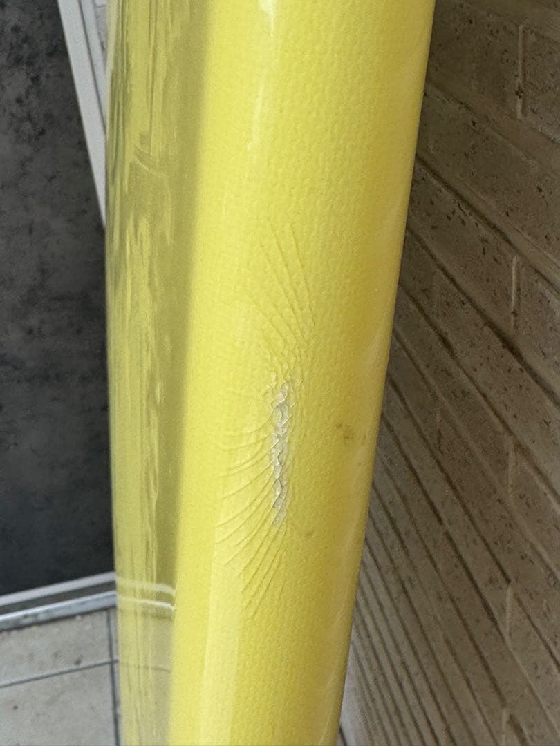 サーフボード　ハンティントンフィッシュ　ツインフィン フィン付き