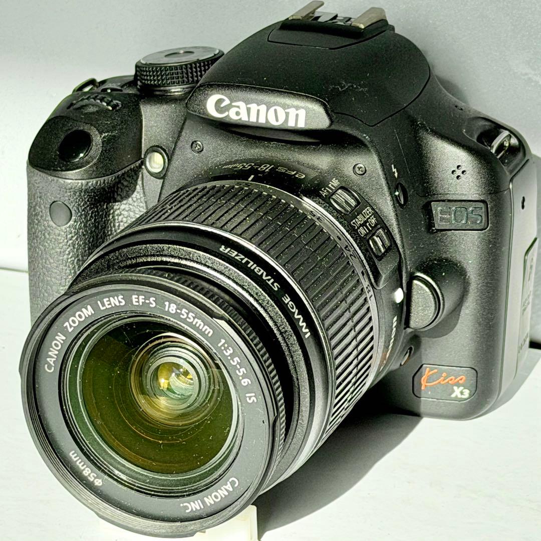 ジャンク品 Canon EOS Kiss X3 標準レンズ付き