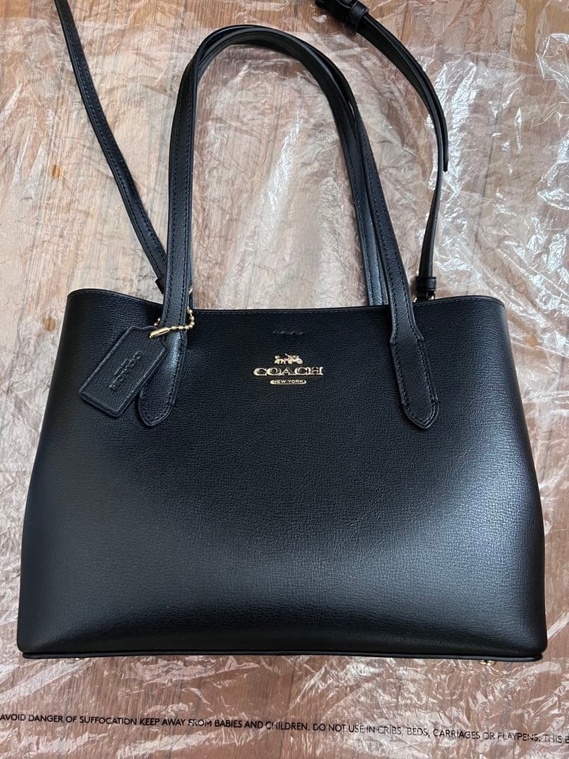 COACH 黒 トートバッグ