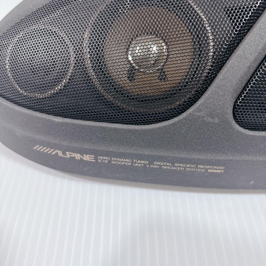 ALPINE アルパイン 6981 4way 置き型スピーカー イルミネーション