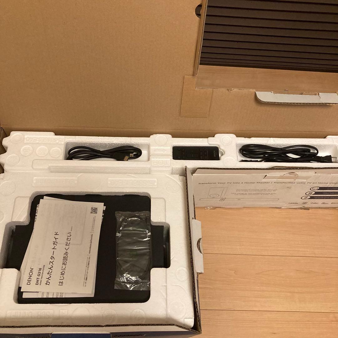 DENON DHT-S316-K デノン サウンドバーシステム