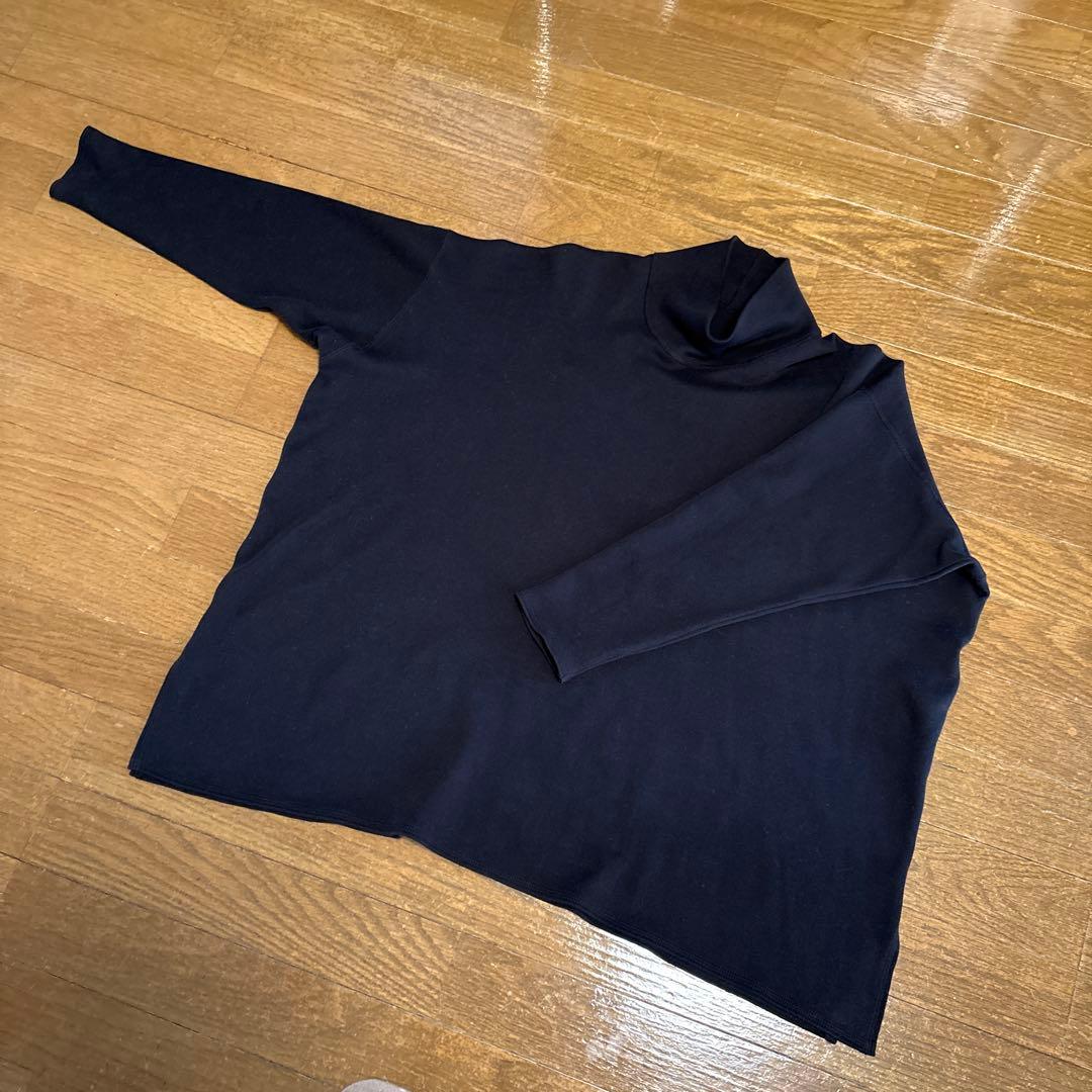 2025 ヨーガンレール　コットンスムース　ハイネックのカットソー