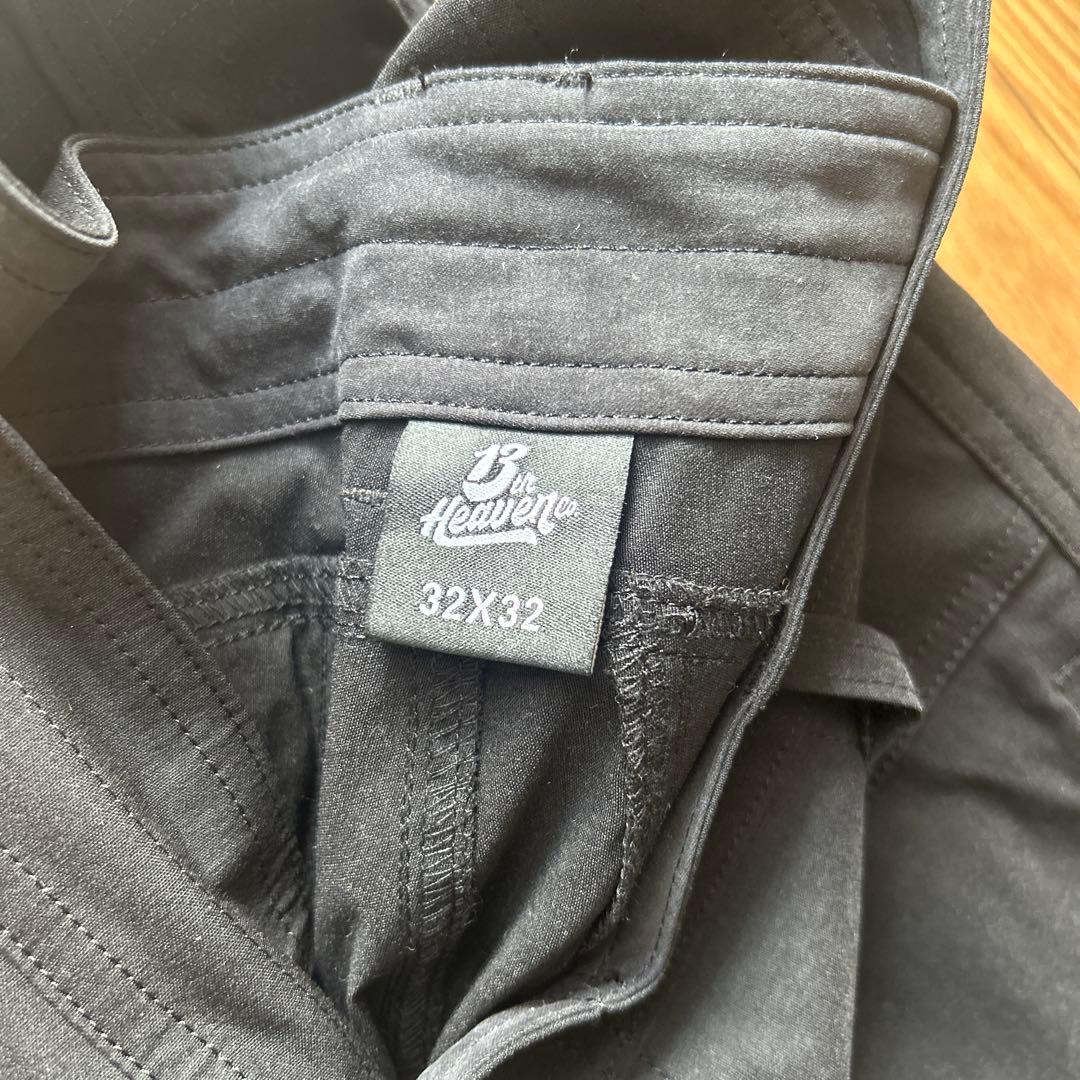 13thHeaven スリムフィットパンツ fog forward