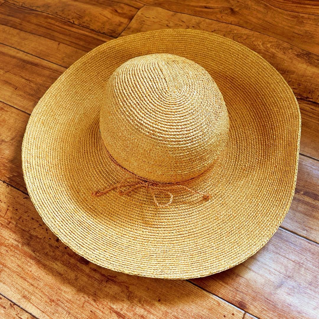 美品　ヘレンカミンスキー　ラフィアハット　プロヴァンス12 ナチュラル