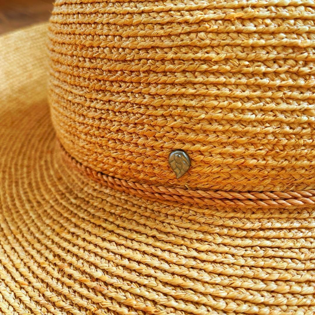 美品　ヘレンカミンスキー　ラフィアハット　プロヴァンス12 ナチュラル