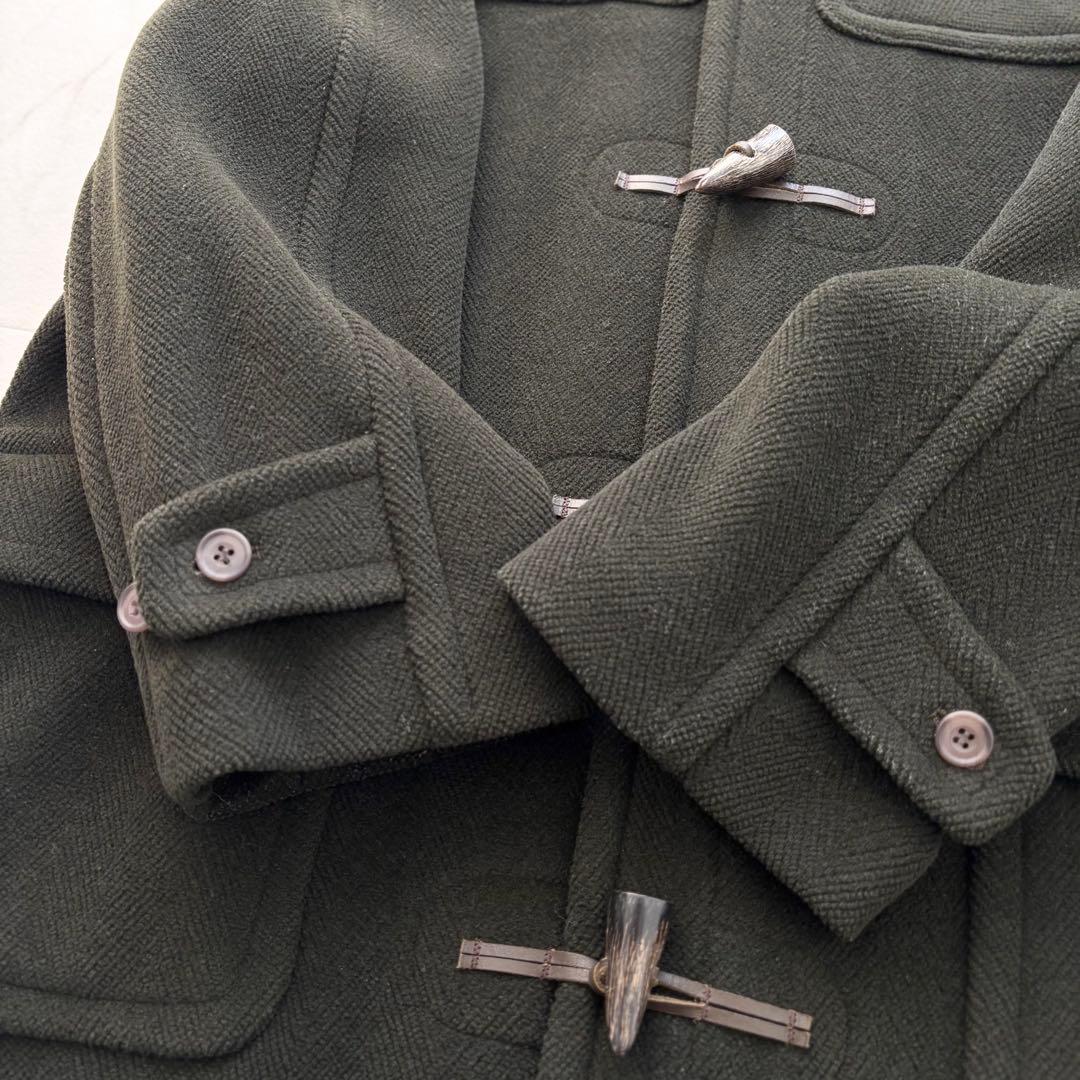 極上 モンゴメリー チベット社 ムーアブルック ダッフルコート 英国製 カーキ