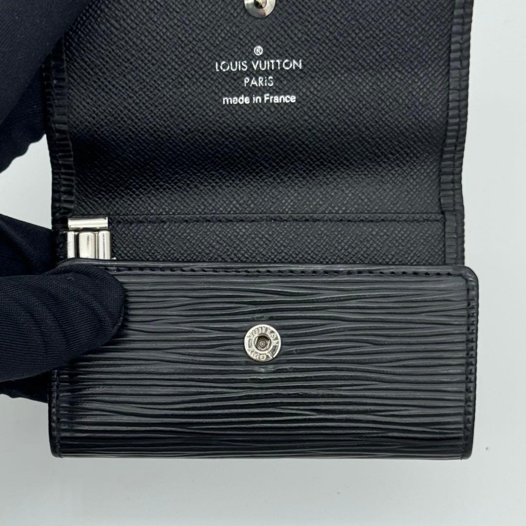 ✨美品✨ ヴィトン エピ ミュルティクレ6 6連 キーケース 黒 ブラック