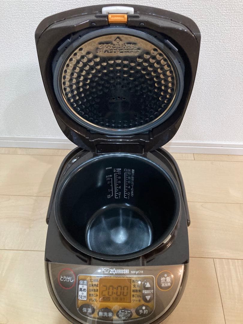 象印　NW-VC18 炊飯器＋未使用のオマケ付き　点検済み実働品